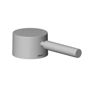 Dornbracht Griff für Waschtisch Stand Ersatzteile 90206600200 52 x 35 x 117 mm Chrom 90206600200-00