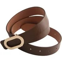Zaewry Taillengürtel Ledergürtel gute Qualität weiches Leder Damen Gürtel mit Schnalle Jeansgürtel für Frauen, Breite 2,9 cm