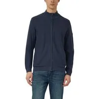 s.Oliver Strickjacke mit Stehkragen, Regular Fit