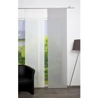 Vision S Schiebegardine ROM (1 St), Paneelwagen, halbtransparent, HxB: 260x60, Schiebevorhang Bambusoptik Digitaldruck