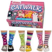 United Oddsocks Freizeitsocken Oddsocks Catwalk Socken im 6er Set