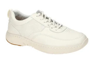 Clarks 26176862 7 PRO_LACE Herren Schn?r Halbschuhe Wei? - White bequem rund ...