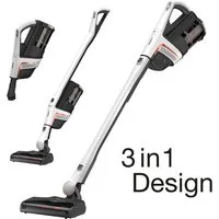 Miele Akku-Handstaubsauger Miele Triflex HX2, 66 W, beutellos, 60 Minuten Laufzeit, Lotosweiß