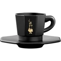 BIALETTI Espressotasse, 8-tlg., Porzellan, 4 Tassen, 4 Untertassen