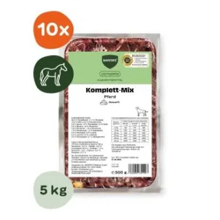 BARFER'S Komplett-Mix Pferd 10x500 g