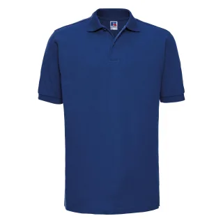 Russell Herren Ripp Polo-Shirt, Kurzarm (Helles Royalblau)