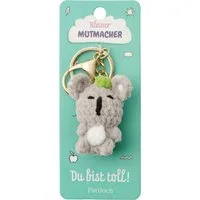 Kleiner Mutmacher, Schlüsselanhänger Koala / diverse, Du bist toll!, Bag Charm und Glücksbringer zur Einschulung. Geschenk für den Schulstart, für Jungen und Mädchen