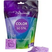 Vibratissimo Kondome Premium Nature, Color, Mix, verschiedene Aromen, Farben, Strukturen