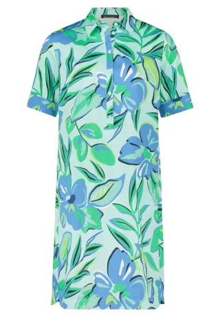Betty Barclay - Hemdblusenkleid green/blue - Gr. - 46