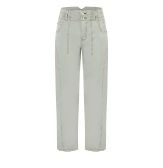MAC - MAC JEANS - BALLOON, Fade out gabardine grau - Gr. - 42