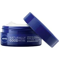 Nivea Nachtcreme Naturally Good Anti-Age Nachtcreme mit Arganöl 50ml - 1erPack