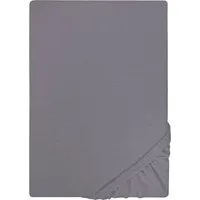Biberna Spannbettlaken Leila, Jersey, Gummizug: rundum, (1 Stück), Bettlaken aus 100% Baumwolle, für Matratzenhöhen bis 22 cm