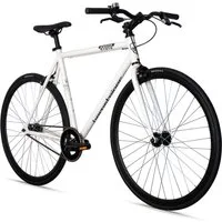 bergsteiger Urbanbike Kyoto 28 Zoll Singlespeed Fixie Fahrrad, Damen, Herren, 1 Gang, Caliper-Bremsen, Flip-Flop-Nabe