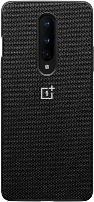 OnePlus 8 Nylon Bumper Case schwarz