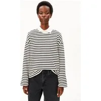 Armedangels Sweatshirt FRANKAA MAARLEN STRIPE Oversized Fit