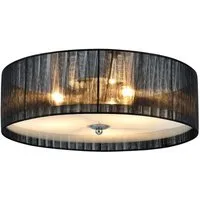 lux.pro Deckenleuchte, ohne Leuchtmittel, »Helena« Ø40 cm, schwarz, 3xE27