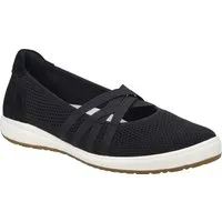 Josef Seibel Caren 67 Riemchenballerina Slipper, Sneaker, Schlupfschuh mit Leder Einsatz an der Ferse