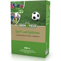 Greenfield Rasensamen Sport- und Spielrasen, 2 kg Rasensamen für beanspruchte Flächen, 2 kg