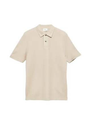 s.Oliver Red Label - Poloshirt Regular Fit beige - Gr. - L