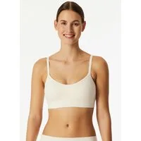 Schiesser Bustier Unique Cotton mit herausnehmbaren Pads, ohne Bügel