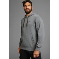 Man's World Kapuzensweatshirt lange Ärmel, lockere Passform, unifarben, mit Kapuze