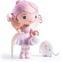 DJECO Spielfigur Tinyly Elfe & Bolero pink, (Set)