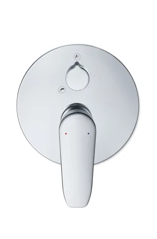 Duravit B.1 Einhebel-Wannenmischer Unterputz Chrom Hochglanz 170x86x170 mm - B15210018010 B15210018010