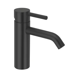 Herzbach deep black Waschtischarmatur m-size 130 ohne ablauf sz, Schwarz matt, 23.203200.1.12 23.203200.1.12