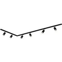 Briloner Leuchten Schienensystem-Sets RAIL, ohne Leuchtmittel, Schienensystem Rail 2,25 m Schwarz max.9W Decke Wohnzimmer Büro Küche