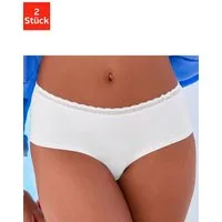 Vivance by Lascana Panty (Packung, 2-St) aus weicher Baumwollqualität