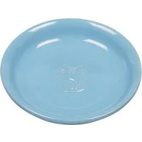 Nobby Futternapf Katzen Keramik Milchschale hellblau