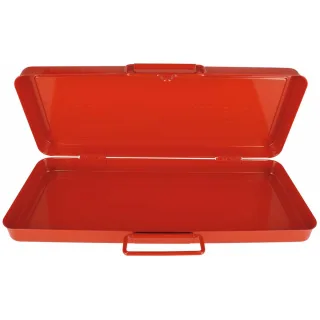 Rothenberger Stahlblechkasten 400x160x52mm rot - 24022