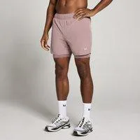 MP Herren Training 5 2-in-1 Shorts - Mauve - XXL