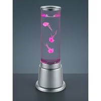 Reality Leuchten LED Tischleuchte Jelly, Farbwechsel, LED fest integriert, Wassersäule mit Deko Quallen, Dekoleuchte, RGB-Farbwechsler