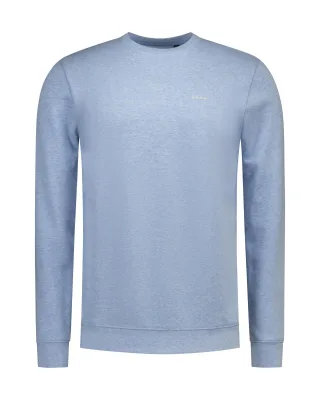 nza new zealand auckland - Pullover Männlich true blue melange - Gr. - XL