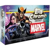 Topps Sammelkarte 2026 Topps Chrome Marvel Comics Hobby Box Englisch