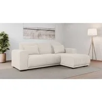 OTTO home Ecksofa BORNHOLM L-Form, B: 234 cm - OTTO. Verlässliche Qualität., Recamiere links oder rechts bestellbar, Wellenfederung, inkl. 2 Kissen