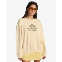 Billabong Sweatshirt ALL THE DAYS KENDALL mit Drucken vorn und hinten, in Oversize-Passform