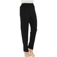 SYS Anzughose Schlupfhose Bügelfalte Business Style basic Anzughose Stoffhose mit Bügelfalte