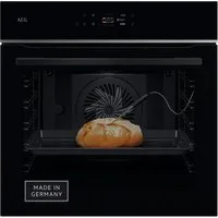 AEG Einbaubackofen 7000 TE7PB62WAB, Pyrolyse-Selbstreinigung, Müheloses Kochen: Full‑Touchdisplay mit Kochassistent, Made in Germany