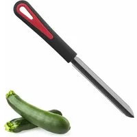 WESTMARK Entkerner zum Aushöhlen von Zucchini und anderem Gemüse, PP, TPE, Edelstahl, Made in Germany, spülmaschinengeeignet, BPA-frei
