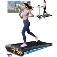 DEERRUN Laufband Deerrun Walking Pad mit Steigung 6% Laufband für Zuhause 6km/h