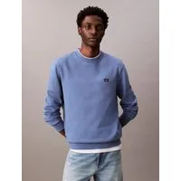 Calvin Klein Jeans Sweatshirt 400GSM TRRY BDG CRWN Mit Rundhalsausschnitt