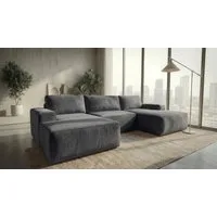 A&J MöbelLand GmbH Ecksofa EINAR mit Schlaffunktion, Bonellfederkern und Bettkasten, TOP ANGEBOT!