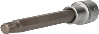 Brilliant Tools 1/2" Vielzahn-Bit-Stecknuss, 140 mm lang - BT022953