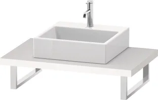 Duravit L-Cube Konsole Weiß Supermatt 800x550x45 mm - LC102C08484 LC102C08484