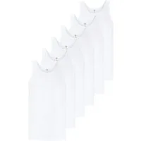 ESGE - Die Wäsche-Macher Unterhemd 6er Pack - Feinripp (Spar-Set, 6-St) Unterhemd - Baumwolle - Ohne störende Seitennähte
