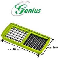 Genius Gemüseschneider Genius Ersatzteil - Messereinsatz 6x6mm + 12x12mm für Nicer Dicer