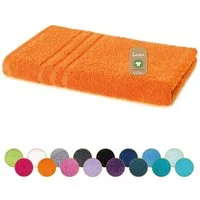 Lavea Handtücher Bali Handtuch 50x100 cm, Sporthandtuch, Fitness-Handtuch, Weiches Bio-Baumwollfrottee (1-St), pflegeleicht, GOTS-zertifiziert, extra saugstark mit 500g/m²