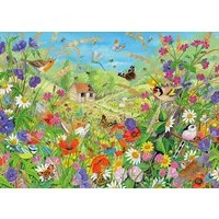 Otter House Puzzle Wildes Treiben auf der Wiese, Puzzleteile